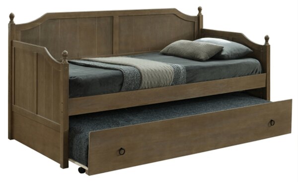 Jednolůžková postel s přistýlkou ​​90 cm Byrma (dub antický) (bez matrace). 1040123
