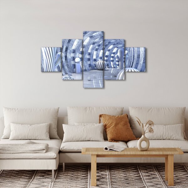 Obraz - 3D abstrakce (125x70 cm)