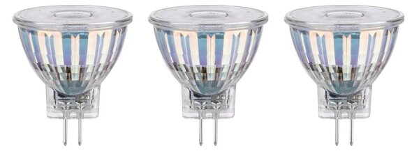 P 29140 Standard 12V LED reflektor GU4 3x4,2W 2700K stříbrná - PAULMANN