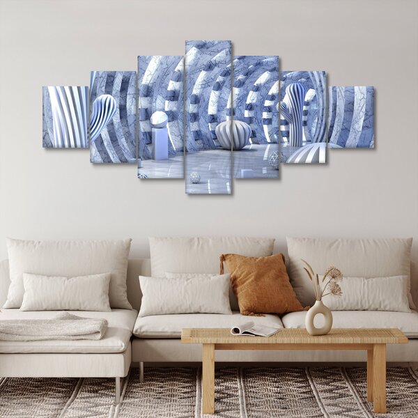 Obraz - 3D abstrakce (210x100 cm)