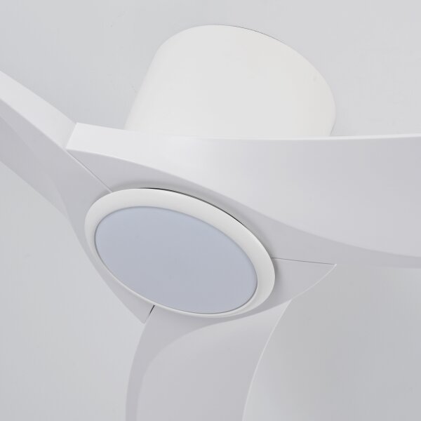 ZEVENTI - LED Stropní ventilátor ORBITO LED/24W/230V Wi-Fi Tuya bílá + DO