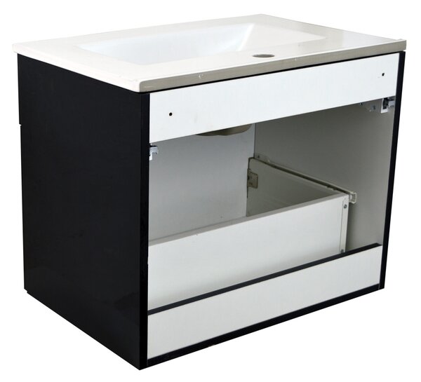 BPS-koupelny Koupelnová skříňka s keramickým umyvadlem Plaza V15 60 cm - Poškozeno