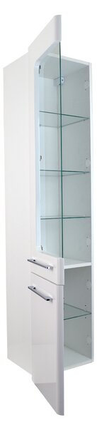 BPS-koupelny Doplňková koupelnová skříňka vysoká V6 35 cm - Poškozeno