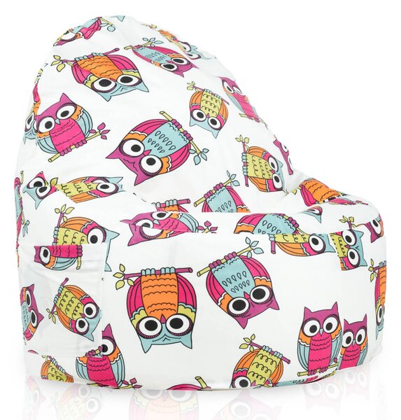 Sedací vak Primabag Porty Design sovy