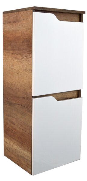 BPS-koupelny Doplňková koupelnová skříňka nízká Ines V46 40 cm - Poškozeno