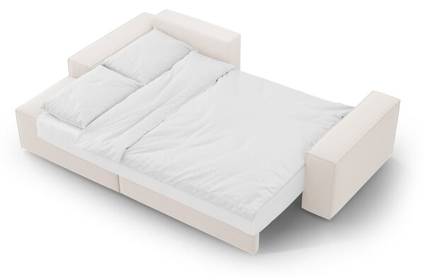 Béžová rozkládací rohová pohovka (levý roh) Jodie – Micadoni Home