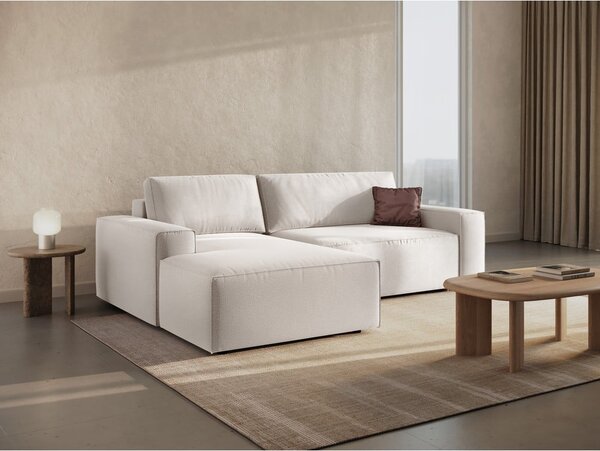 Béžová rozkládací rohová pohovka (levý roh) Jodie – Micadoni Home