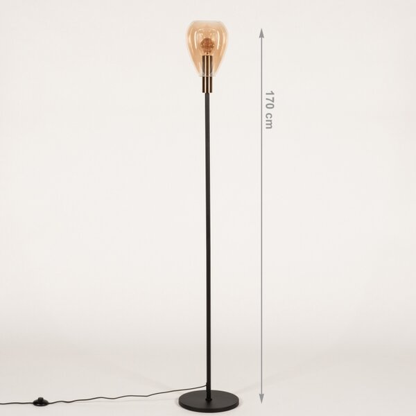 Stojací skleněná lampa Padova Champagne (LMD)
