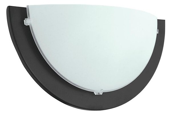 Eglo 181331 - Nástěnné svítidlo ICEBERG 1xE27/60W/230V černá
