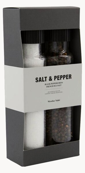 Sada solničky a pepřenky French & Black, 2 díly