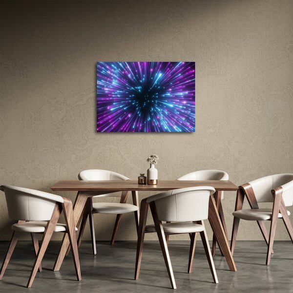 Obraz - Neonový prostor (70x50 cm)