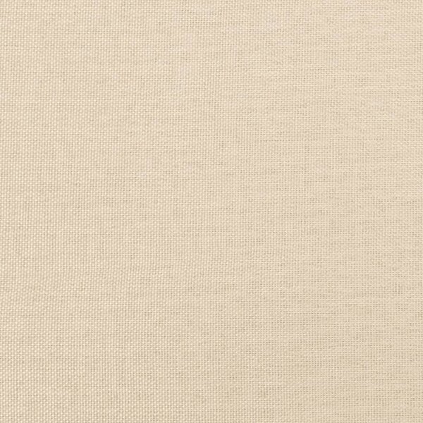 Box spring postel s matrací krémová 120x190 cm textil 3269688