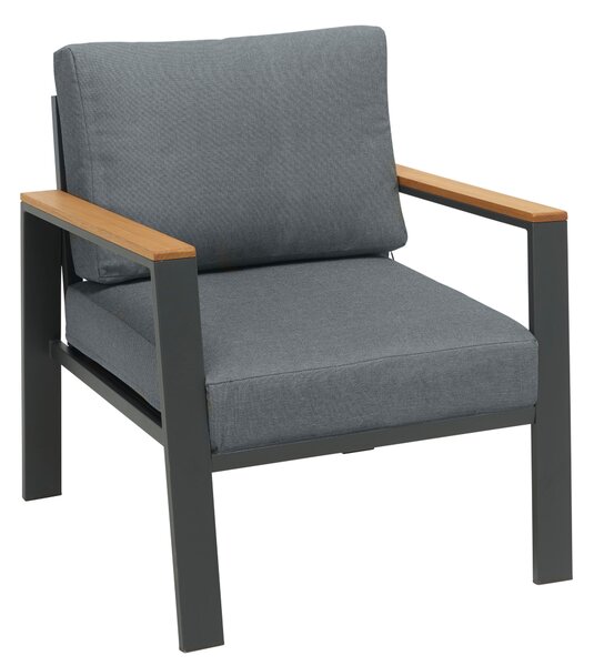 KŘESLO NA TERASU, dřevo, kov, textil Ambia Garden - Online Only zahradní nábytek, Online Only