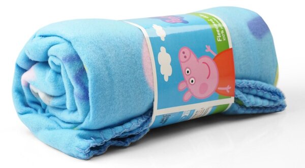 Jerry Fabrics Fleecová deka Prasátko Peppa - Hula Hooping | 100 x 150 cm