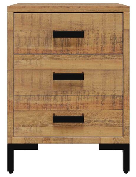 Noční stolky 2 ks 40x30x55 cm masivní borové dřevo 3120340