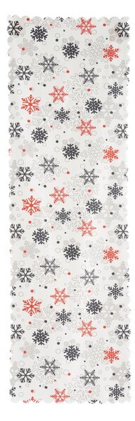 Sada 4 vánočních povlaků na polštář a běhounu na stůl Minimalist Cushion Covers Red Christmas
