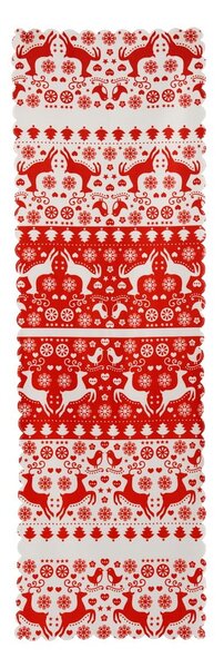 Sada 4 vánočních povlaků na polštář a běhounu na stůl Minimalist Cushion Covers Christmas