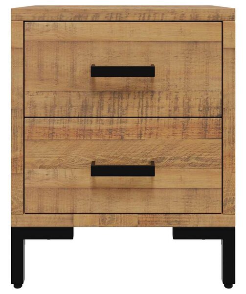 Noční stolky 2 ks 36 x 30 x 45 cm masivní borové dřevo 3120338