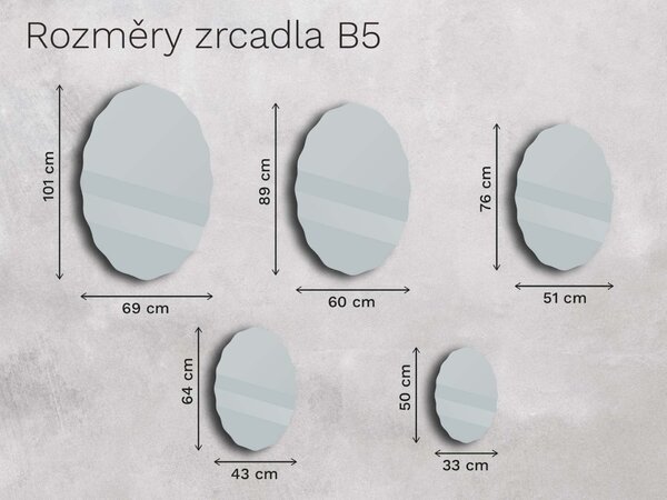 Zrcadlo Base B5