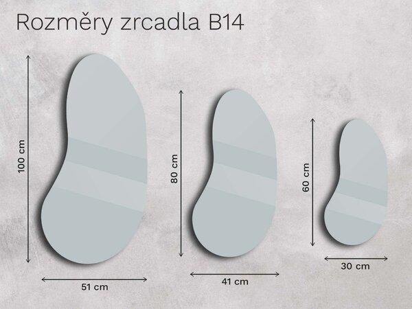Zrcadlo Base B14