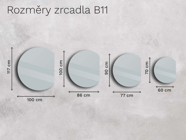 Zrcadlo Base B11
