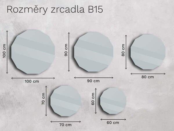 Zrcadlo Base B15