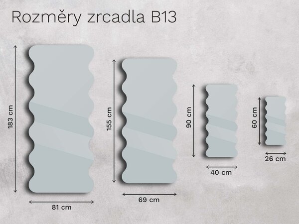 Zrcadlo Base B13