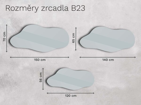 Zrcadlo Base B23