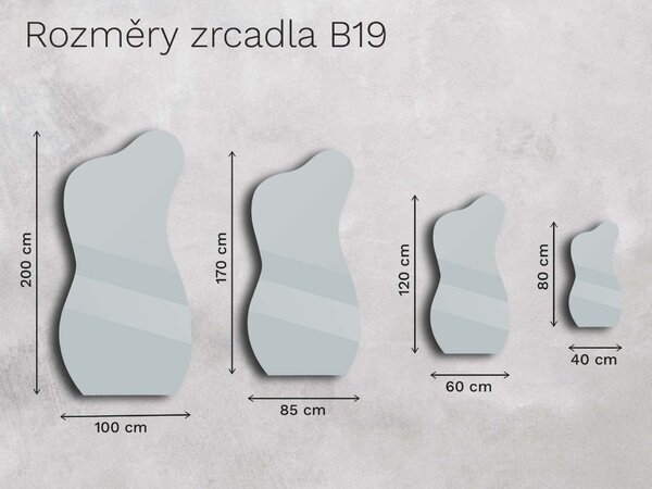 Zrcadlo Base B19