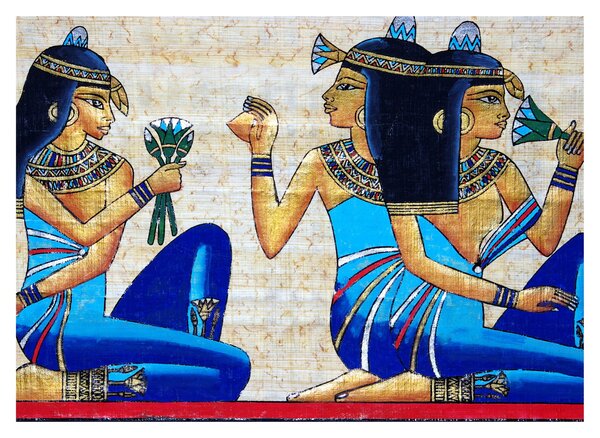 Obraz - Egyptské malby (70x50 cm)