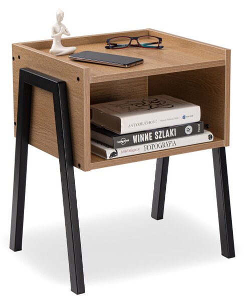Noční stolek SKIVE Modern Oak