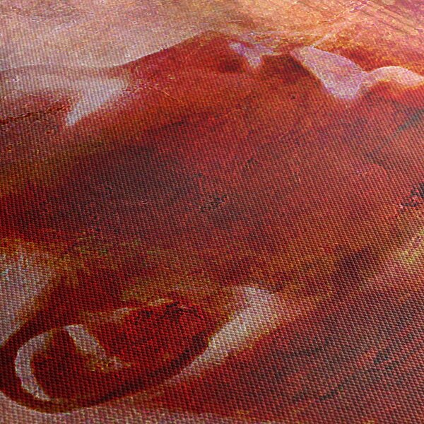 Obraz - Profil ženské tváře (125x70 cm)