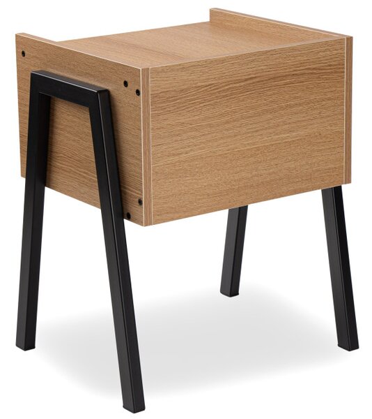 Noční stolek SKIVE Modern Oak