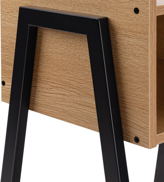 Noční stolek SKIVE Modern Oak