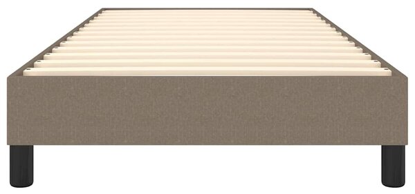 Rám postele s boxspringem taupe 90x190 cm textil 3120480