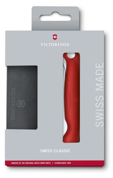 Sada skládacího nože na krájení a krájecího prkénka SWISS CLASSIC - Victorinox