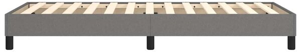 Rám postele s boxspringem tmavě šedá 80 x 200 cm textil 3120469