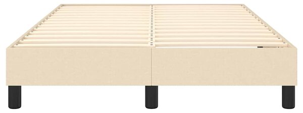Rám postele s boxspringem krémový 120 x 200 cm textil 3120505