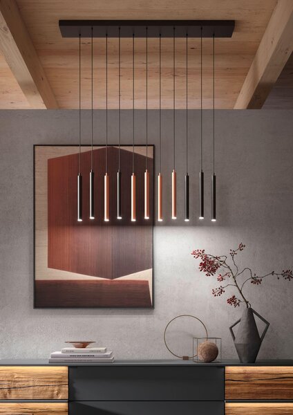 ZÁVĚSNÉ LED SVÍTIDLO, 115/15/150 cm Musterring - Závěsná světla
