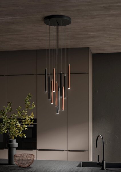 ZÁVĚSNÉ LED SVÍTIDLO, 40/150 cm Musterring - Závěsná světla