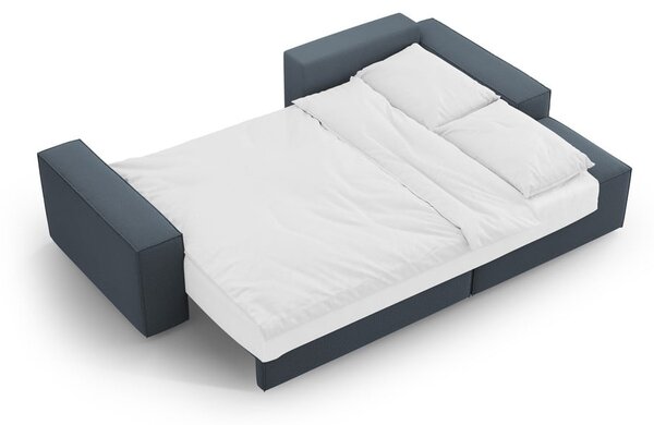 Modrá rozkládací rohová pohovka (pravý roh) Jodie – Micadoni Home