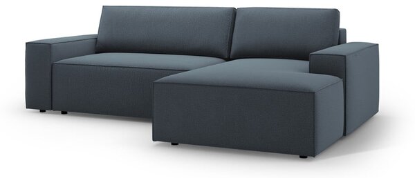 Modrá rozkládací rohová pohovka (pravý roh) Jodie – Micadoni Home