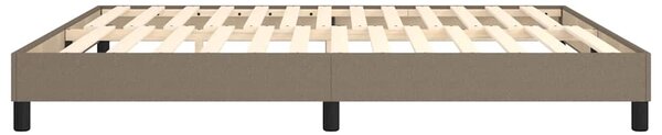 Rám postele s boxspringem taupe 160 x 200 cm textil 3120528