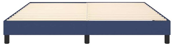 Rám postele s boxspringem modrý 160 x 200 cm textil 3120530