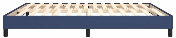 Rám postele s boxspringem modrý 160 x 200 cm textil 3120530