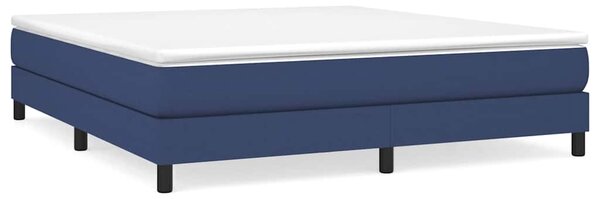 Rám postele s boxspringem modrý 160 x 200 cm textil 3120530
