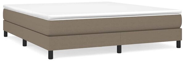 Rám postele s boxspringem taupe 160 x 200 cm textil 3120528