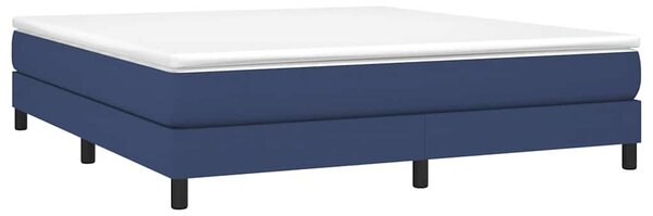 Rám postele s boxspringem modrý 160 x 200 cm textil 3120530