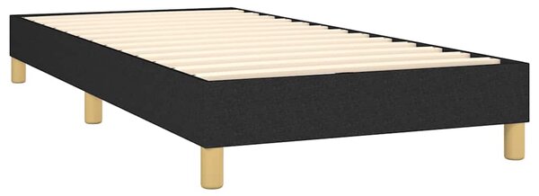 Rám postele s boxspringem černá 90x190 cm textil 3120576