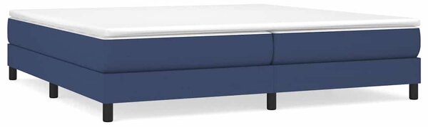 Rám postele s boxspringem modrý 200 x 200 cm textil 3120546